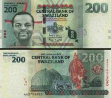 *200 Emalageni Swaziland 2014, P40b, UNC hybrid - Kliknutím na obrázok zatvorte -